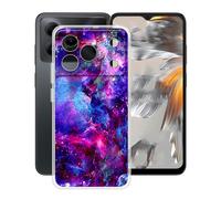 HGJTFANY Cover per Doogee Note 56 Plus (6.56"), Custodia in Silicone Morbido Trasparente Ultra Sottile Antigraffio, per Doogee Note 56 Plus Case [Antiscivolo, Tagli Precisi] - XT121