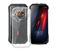 HGJTFANY Cover per Doogee S Punk (6.58"), Custodia Antiurto in Morbido Silicone Ultrasottile, Trasparente TPU Bumper Protettiva Case per Doogee S Punk - Trasparente
