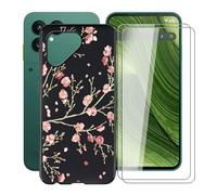 HGJTFANY Cover per Fairphone Gen 6 (6.31") + 2 x Pellicola in Vetro Temperato, Ultrasottile AntiGraffio Custodia, Morbido TPU Bumper Protettiva Case per Fairphone Gen 6 - Camelia