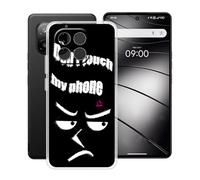 HGJTFANY Cover per Gigaset GS6 Pro (6.67"), Custodia in Silicone Morbido Trasparente Ultra Sottile Antigraffio, per Gigaset GS6 Pro Case [Antiscivolo, Tagli Precisi] - XT120B
