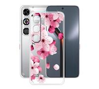 HGJTFANY Cover per Nubia Neo 5 GT (6.80"), Custodia in Silicone Morbido Trasparente Ultra Sottile Antigraffio, per Nubia Neo 5 GT Case [Antiscivolo, Tagli Precisi] - WM113