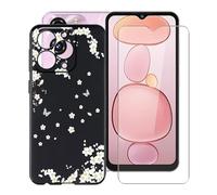 HGJTFANY Cover per Oukitel C3 + Pellicola in Vetro Temperato (6.52"), Custodia Protettiva Antiurto e AntiGraffio, Morbido TPU Bumper Phone Case per Oukitel C3 - Dispersi