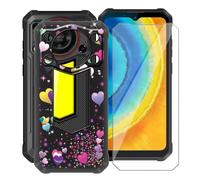 HGJTFANY Cover per Oukitel WP53 PRO + Pellicola in Vetro Temperato (6.52"), Custodia Protettiva Antiurto e AntiGraffio, Morbido TPU Bumper Phone Case per Oukitel WP53 PRO - Palloncino