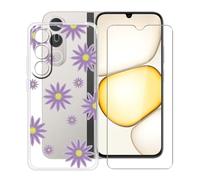 HGJTFANY Cover per Realme P4x 4G con Vetro Temperato - XT41
