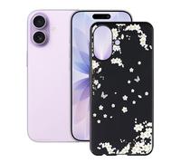 HGJTFANY Custodia per Apple iPhone 17 (6.30"), Nero Morbido Silicone Anti-Graffio Protective Case, Ultra Sottile TPU Bumper Cover per Apple iPhone 17 - Dispersi