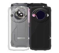 HGJTFANY Custodia per Blackview BV9300 Pro (6.70 pollici), Nero + Trasparente Case Ultra Sottile Morbida Silicone TPU Bumper Anti Graffio Protettiva Cover per Blackview BV9300 Pro
