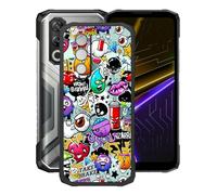 HGJTFANY Custodia per Doogee Blade 20 Max (6.60"), Nero Morbido Silicone Anti-Graffio Protective Case, Ultra Sottile TPU Bumper Cover per Doogee Blade 20 Max - XS40