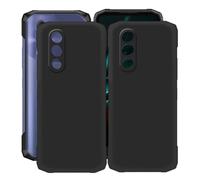 HGJTFANY Custodia per Doogee Blade 20 Turbo (6.60"), 2 Pezzi Ultra Sottile Morbida Silicone TPU Anti-Graffio Case per Doogee Blade 20 Turbo Cover Protezione Anti-Caduta - Nero
