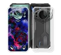 HGJTFANY Custodia per Doogee S200X VIP (6.72"), 2 Pezzi Ultra Sottile Morbida Silicone TPU Anti-Graffio Case, per Doogee S200X VIP Cover Protezione Anti-Caduta - Trasparente + XT114