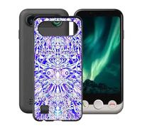 HGJTFANY Custodia per Doro Aurora A10 (4.50"), Nero Morbido Silicone Anti-Graffio Protective Case, Ultra Sottile TPU Bumper Cover per Doro Aurora A10 - Specchio