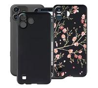 HGJTFANY Custodia per Doro Aurora A30 (6.10"), 2 Pezzi Ultra Sottile Morbida Silicone TPU Anti-Graffio Case per Doro Aurora A30 Cover Protezione Anti-Caduta - Camelia