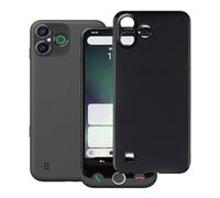 HGJTFANY Custodia per Doro Aurora A30 (6.10"), Nero Morbido Silicone Anti-Graffio Protective Case, Ultra Sottile TPU Bumper Cover per Doro Aurora A30 - Nero