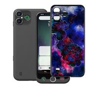 HGJTFANY Custodia per Doro Aurora A30 (6.10"), Nero Morbido Silicone Anti-Graffio Protective Case, Ultra Sottile TPU Bumper Cover per Doro Aurora A30 - Nuvola di Rose