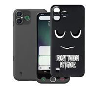 HGJTFANY Custodia per Doro Aurora A30 (6.10"), Nero Morbido Silicone Anti-Graffio Protective Case, Ultra Sottile TPU Bumper Cover per Doro Aurora A30 - DUO6