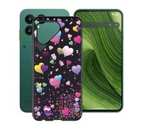 HGJTFANY Custodia per Fairphone Gen 6 (6.31"), Nero Morbido Silicone Anti-Graffio Protective Case, Ultra Sottile TPU Bumper Cover per Fairphone Gen 6 - Palloncino