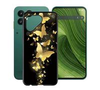 HGJTFANY Custodia per Fairphone Gen 6 (6.31"), Nero Morbido Silicone Anti-Graffio Protective Case, Ultra Sottile TPU Bumper Cover per Fairphone Gen 6 - WMA30