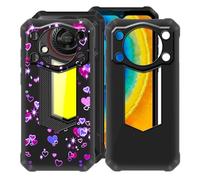 HGJTFANY Custodia per Oukitel WP53 PRO (6.52"), 2 Pezzi Ultra Sottile Morbida Silicone TPU Anti-Graffio Case per Oukitel WP53 PRO Cover Protezione Anti-Caduta - Bolle d'Amore