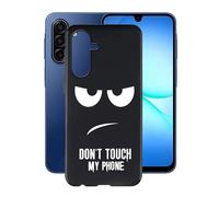 HGJTFANY Custodia per Samsung Galaxy A17 5G (6.70"), Nero Morbido Silicone Anti-Graffio Protective Case, Ultra Sottile TPU Bumper Cover per Samsung Galaxy A17 5G - DUO5B
