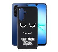 HGJTFANY Custodia per Samsung Galaxy A17 5G (6.70"), Nero Morbido Silicone Anti-Graffio Protective Case, Ultra Sottile TPU Bumper Cover per Samsung Galaxy A17 5G - DUO6