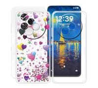 HGJTFANY Custodia per TCL NxtPaper 60 Ultra (7.20"), 2 Pezzi Ultra Sottile Morbida Silicone TPU Anti-Graffio Case, per TCL NxtPaper 60 Ultra Cover Protezione Anti-Caduta - Trasparente + YQ29