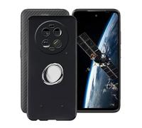 HGJTFANY Custodia per Ulefone Armor 23 Ultra Cover (6.78 "), con Rotazione 360° Supporto Anello Metallico, Ultra Sottile Nero Antiurto Morbida TPU Bumper Phone Case per Ulefone Armor 23 Ultra