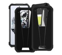 HGJTFANY Custodia per Unihertz 8849 Tank 3 Pro (6.79"), 2 Pezzi Ultra Sottile Morbida Silicone TPU Anti-Graffio Case per Unihertz 8849 Tank 3 Pro Cover Protezione Anti-Caduta - Nero