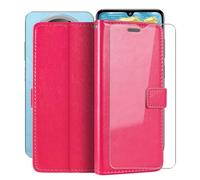 HGJTFANY Supporto Cover per IIIF150 Action A5 PRO (6.88") con Vetro Temperato Pellicola, Custodia a Portafoglio Flip, Custodia Foderata in Morbido Silicone TPU per IIIF150 Action A5 PRO - RosRed