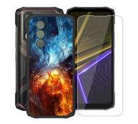 HGJTFANY Vetro Temperato per Doogee Blade20 Plus + Cover - W20