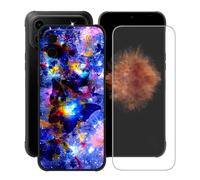 HGJTFANY Vetro Temperato per Gigaset GX30 + Cover - XT146 | Antigraffio Pellicola Protettiva, Antishock Morbido Case, Ultrasottile Silicone Custodia per Gigaset GX30 6.58 IN