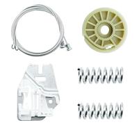 Hgkqbomb Alzacristalli Per BMW X5 E53 2000-2006 Kit Riparazione Alzacristalli Posteriore Sinistro/destro Lato Conducente Adatto Elettrico Alzacristallo Motore(Rear Left)