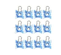 Hgkqbomb Alzacristalli Per Volvo 740 940 960 S80 XC70 Per XC90 V70 Per S60 Guida Alzacristalli Plastica Clip Scorrevoli Blocchi Scorrevoli Elettrico Alzacristallo Motore(12PCS)