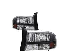 Hgkqbomb Blocchi Fari Anteriori Auto 2 Pezzi Per Dodge 97-04 Per Dakota 98-03 Per Durango Nero 1 PC Fari Indicatori Di Direzione Coppia