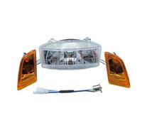 Hgkqbomb Luci Per Moto Fari Anteriori Direzione Indicatori Luci Nuove Doppie Per DIO50 AF17 AF18 AF25 Faro Anteriore(A Single headlight)