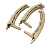 Hgkqbomb Maniglia Interna Porta Per BMW X5 X6 E70 E71 E72 2007 2008 2009 2010 2011 2012 2013 2014 LHD Sinistra Destra Maniglia Interna Porta Con Rivestimento In Pelle Set Montaggio(LHD SET Beige)