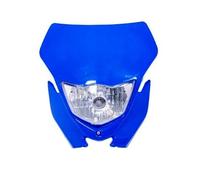 Hgkqbomb Per WR250 WR450 TTR WR Per Supermoto Per Enduro Moto Motocross Cupolino Faro Universale H4 Faro Anteriore(Blu)
