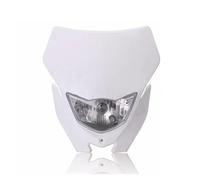 Hgkqbomb Per WR250 WR450 TTR WR Per Supermoto Per Enduro Moto Motocross Cupolino Faro Universale H4 Faro Anteriore(Bianco)