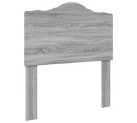 HGLADYU Testiera in legno Sonoma grigio, 100 cm, moderna testiera per camera da letto. Questa moderna testiera in legno grigio sonoma da 100 cm di larghezza è una fantastica testiera