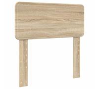 HGLADYU Testiera moderna in rovere Sonoma, 80 cm, in legno, design minimalista per camera da letto contemporanea. Questa testiera in rovere Sonoma da 80 cm offre una moderna