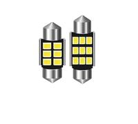 HGMGFYCX 2 Lampadine C5W Siluro 36 Mm 41 Mm Luci Interne Per Auto Luce Targa Per VW Per Passat B6 B5 B7 B8 B5.5 Per Golf MK4 MK7(36mm)