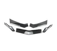 HGMGFYCX Accessori Auto Effetto Fibra di Carbonio per C&hevrolet per Corvette C8 2020 2021 2022 2023 Spoiler Diffusore Paraurti Anteriore(Carbon Fiber Look)