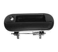 HGMGFYCX For Accord 1994 1995 1996 1997 Car Exterior Door Handle Front Rear Left Right Smooth Black(Front left)