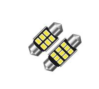 HGMGFYCX Per VW Per Passat B6 B5 B7 B8 B5.5 Per Golf MK4 MK7 Luci Interne Per Auto Luce Targa 2 Lampadine C5W A Siluro 36 Mm 41 Mm(41mm)