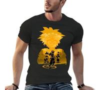 HGmkUNEa Keyblade Sora Silhouette T-Shirt Black M