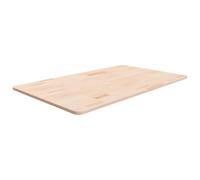 HGNFREF Piano di ricambio per lavabo in legno di rovere non trattato, piano di ricambio versatile per il vostro bagno