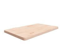 HGNFREF Piano di ricambio per lavabo in legno di rovere non trattato, piano di ricambio versatile per il vostro bagno
