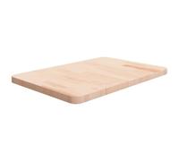HGNFREF Piano di ricambio per lavabo in legno di rovere non trattato, piano di ricambio versatile per il vostro bagno