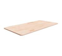 HGNFREF Piano di ricambio per lavabo in legno di rovere non trattato, piano di ricambio versatile per il vostro bagno