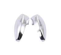 HGNMPGVVTZ 2Pcs ABS Cromato Laterale Porta Specchietto Retrovisore Coperture Finiture Accessori Auto per F&ORD per Ecospor per KUGA 2013 2014 2015 2016 2017 2018