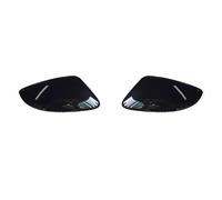 HGNMPGVVTZ Auto Door Side Rearview Mirror Cover Trim Specchio Retrovisore Copertura Shell Housing Accessori Auto per S&Koda per Fabia per Rapid 2015-2019 (Bright Black)
