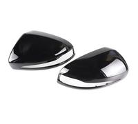 HGNMPGVVTZ Calotte Specchio Retrovisore Sostituzione Carbonio Nero Coprispecchietti Retrovisori Laterali Guscio LHD per Mercedes per Benz C GLC S Classe E W205 X253 W222 W213 W238 (Black-1)